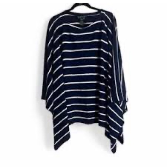 Ralph Lauren 100% linen poncho sweater - Picture 1 of 5